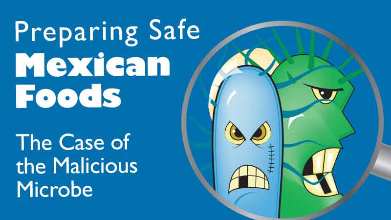 Preparing Safe Mexican Foods Banner image