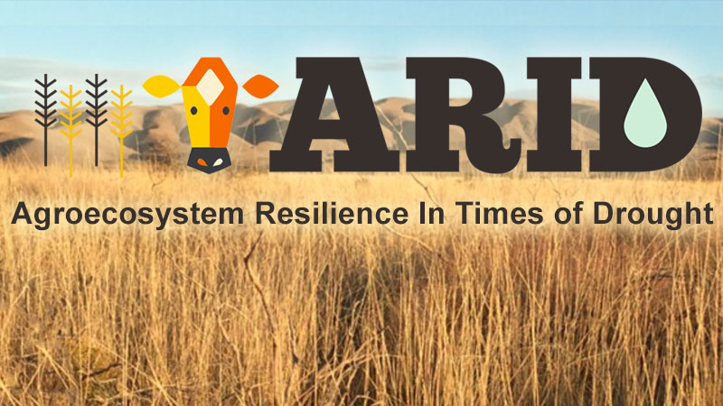 ARID: Agroecosystem Resilience In Times of Drought banner