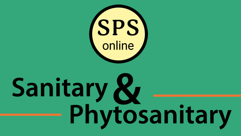 SPS Sanitary & Phytosanitary Banner image