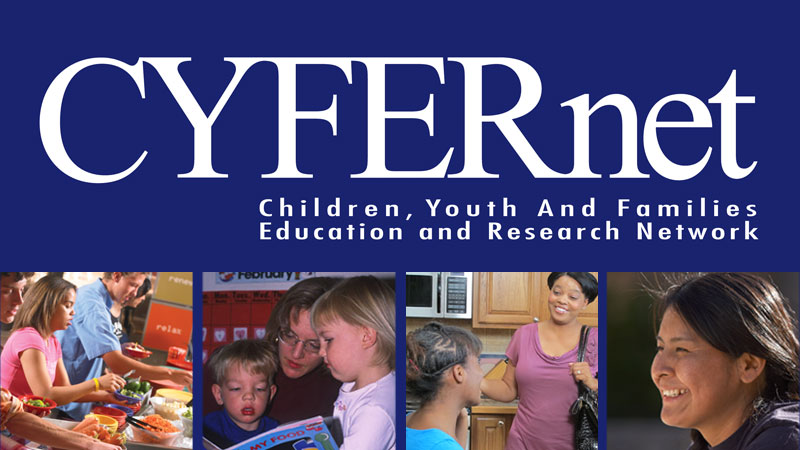 CYFER (Children, Youth and Families Education and Research Network) NE Banner image