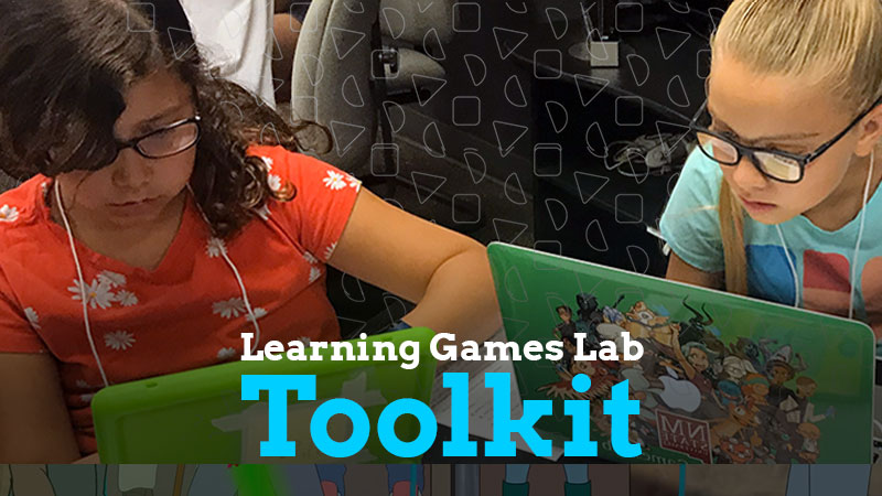 Learning Games Lab toolkit banner image